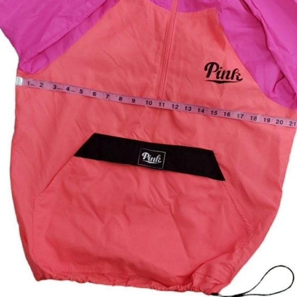 Victoria Secret VS Pink Brand Lightweight Hooded Windbreaker Size XS/S - Picture 5 of 9